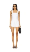 Amanda Uprichard Frida Romper In White