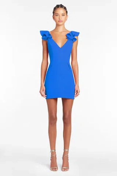 Amanda Uprichard Gimlet Dress In Cobalt