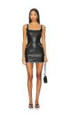 Amanda Uprichard Cachet Skort Romper In Black In Black