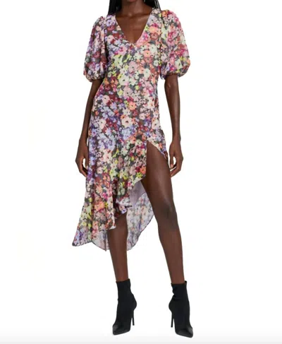 Amanda Uprichard Glenna Dress In Zahra Fleur In Multi