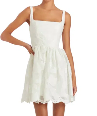 Amanda Uprichard Gracelyn Dress In White