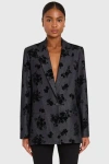 Amanda Uprichard Grady Blazer In Black