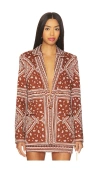 Amanda Uprichard Grady Blazer In Multi