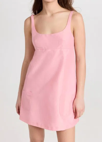 Amanda Uprichard Grady Dress In Pink