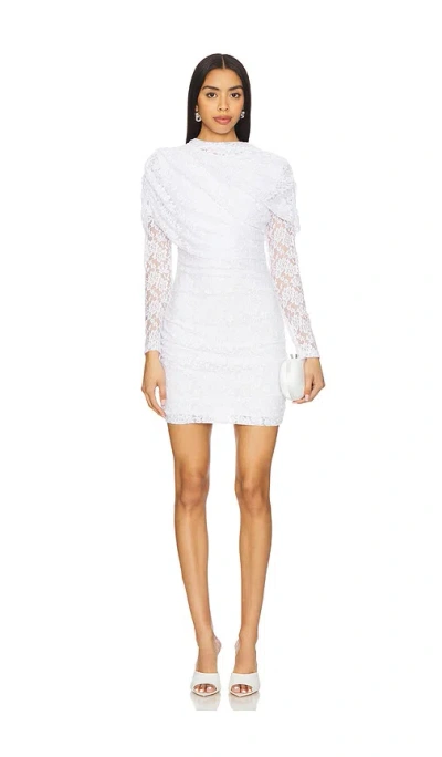 Amanda Uprichard Greeley Lace Dress In White