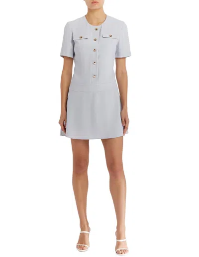 Amanda Uprichard Greer Dress In Moonstone In Pink