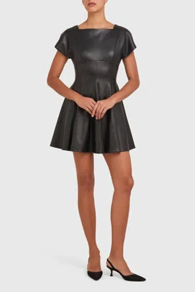 Amanda Uprichard Harper Dress In Black