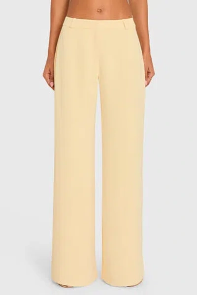 Amanda Uprichard Hathaway Pants In Neutral