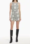 Amanda Uprichard Hazel Romper In Manderlay Wool In Multi