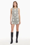 Amanda Uprichard Hazel Romper In Manderlay Wool In Manderlay Wool