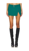 Amanda Uprichard Helsa Skort In Jewel