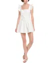 Amanda Uprichard Holland Romper In White