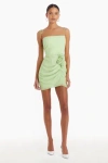 Amanda Uprichard Holly Dress In Pear