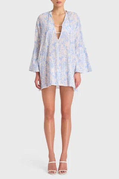 Amanda Uprichard Idris Cover Up Dress In Toile Brocade