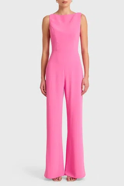 Amanda Uprichard Ines Jumpsuit In Aster
