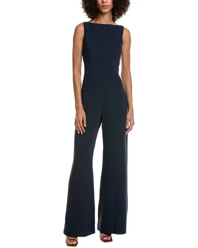 Amanda Uprichard Ines Jumpsuit In Blue