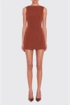 Amanda Uprichard Ines Romper In Brown