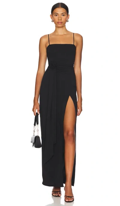 Amanda Uprichard Isabel Dress In Black