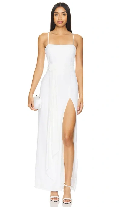 Amanda Uprichard Isabel Dress In Ivory