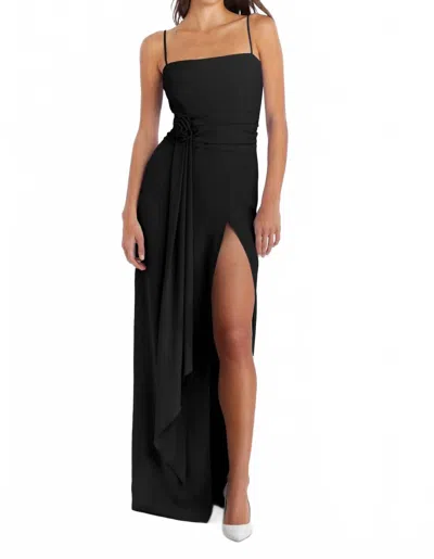 Amanda Uprichard Isabel Maxi Dress In Black