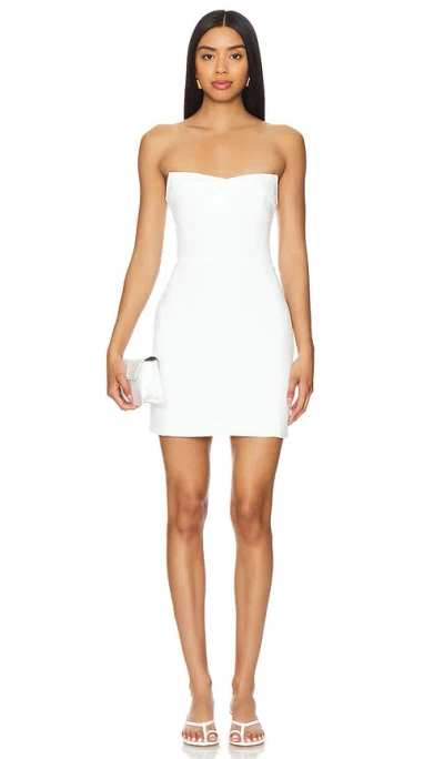 Amanda Uprichard Ivy Mini Dress In Ivory