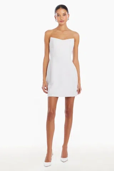 Amanda Uprichard Ivy Mini Dress In Ivory