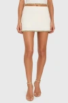 Amanda Uprichard Jace Skort In Ivory
