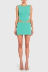 Amanda Uprichard Jace Skort In Parakeet