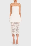 Amanda Uprichard Jada Dress In Ivory
