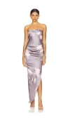 Amanda Uprichard Janae Maxi In Sonic Rose In Sonic Rose