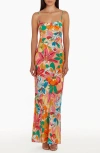 Amanda Uprichard Janerico Maxi Dress In Botanico In Multi