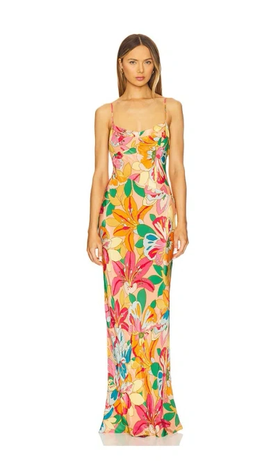 Amanda Uprichard Janeiro Maxi Dress In Botanico