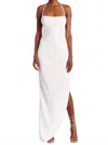 Amanda Uprichard Janet Maxi Gown In Ivory