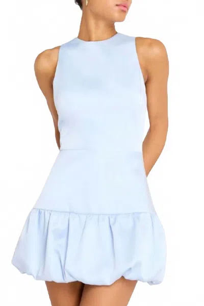 Amanda Uprichard Jasper Skort Bubble Romper In Blue