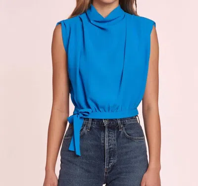 Amanda Uprichard Jay Top In Blue