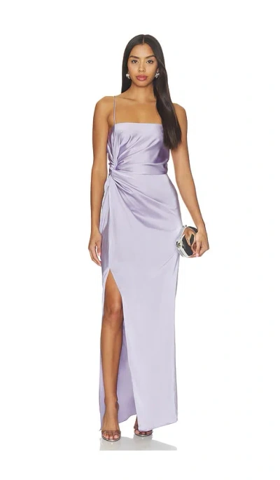 Amanda Uprichard Jean Gown In Purple