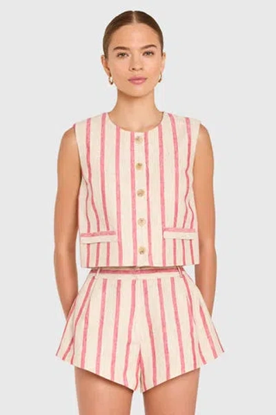 Amanda Uprichard Jeremiah Top In Pink