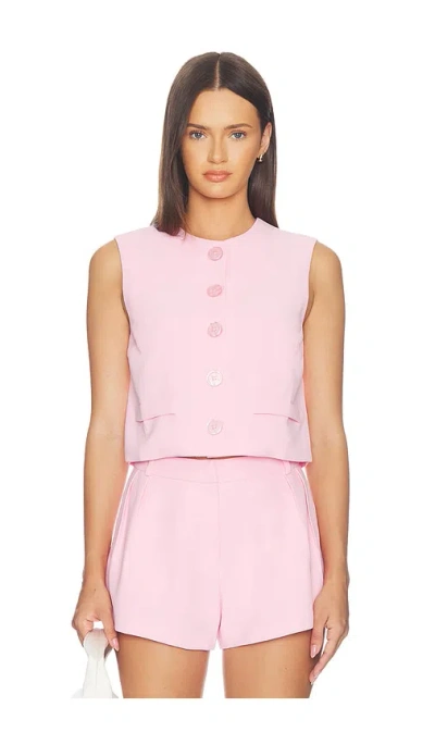 Amanda Uprichard Jeremiah Top In Pink