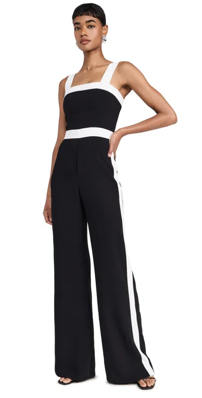 Amanda Uprichard Jessel Jumpsuit Black/ivory