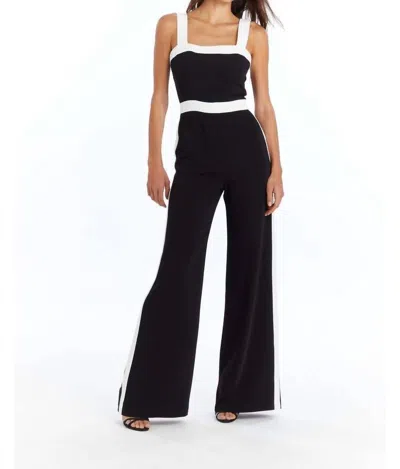 Amanda Uprichard Jessel Jumpsuitt In Black