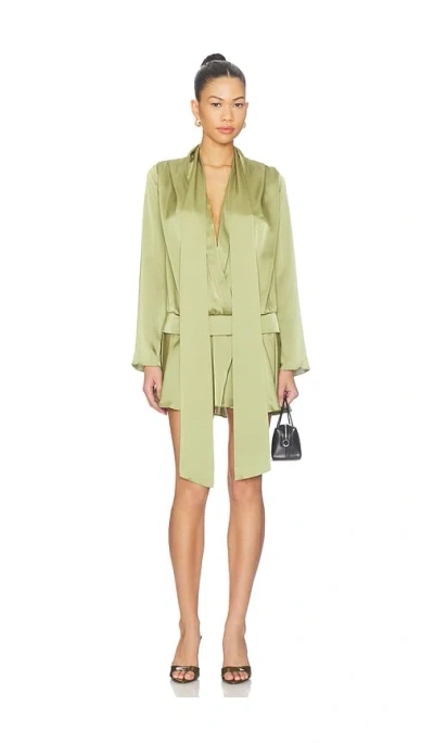 Amanda Uprichard Jordyn Dress In Green