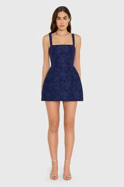 Amanda Uprichard Judie Romper In Blue