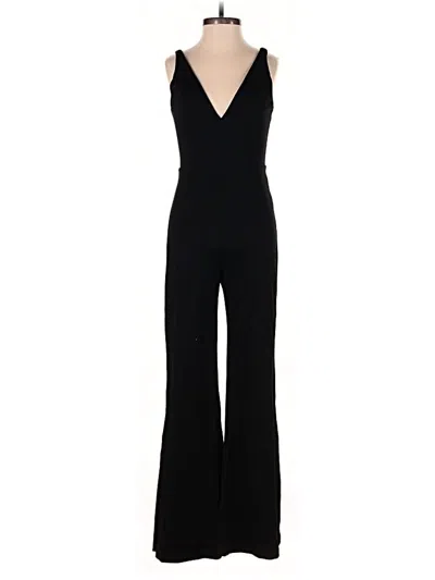 Pre-owned Amanda Uprichard Jumpsuit In Black