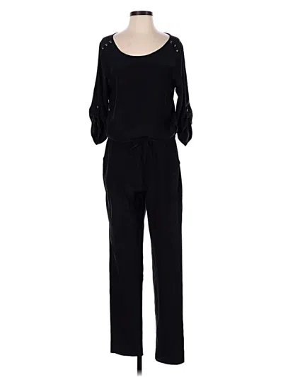 Pre-owned Amanda Uprichard Jumpsuit In Black