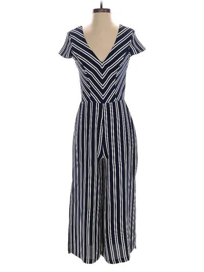 Pre-owned Amanda Uprichard Jumpsuit In Blue