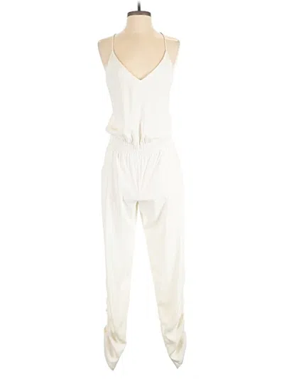Pre-owned Amanda Uprichard Jumpsuit In Ivory