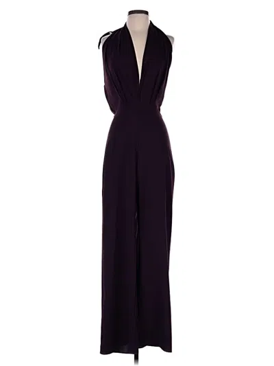 Pre-owned Amanda Uprichard Jumpsuit In Purple