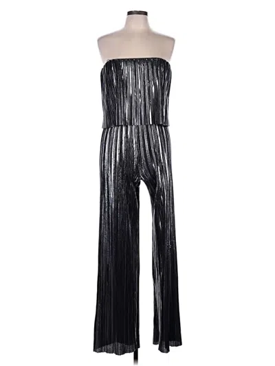 Pre-owned Amanda Uprichard Jumpsuit In Silver
