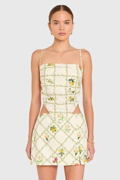 Amanda Uprichard Juna Top In White