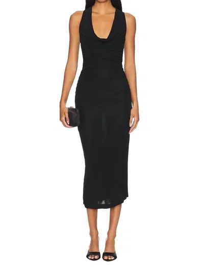 Amanda Uprichard Kahlo Dress In Black